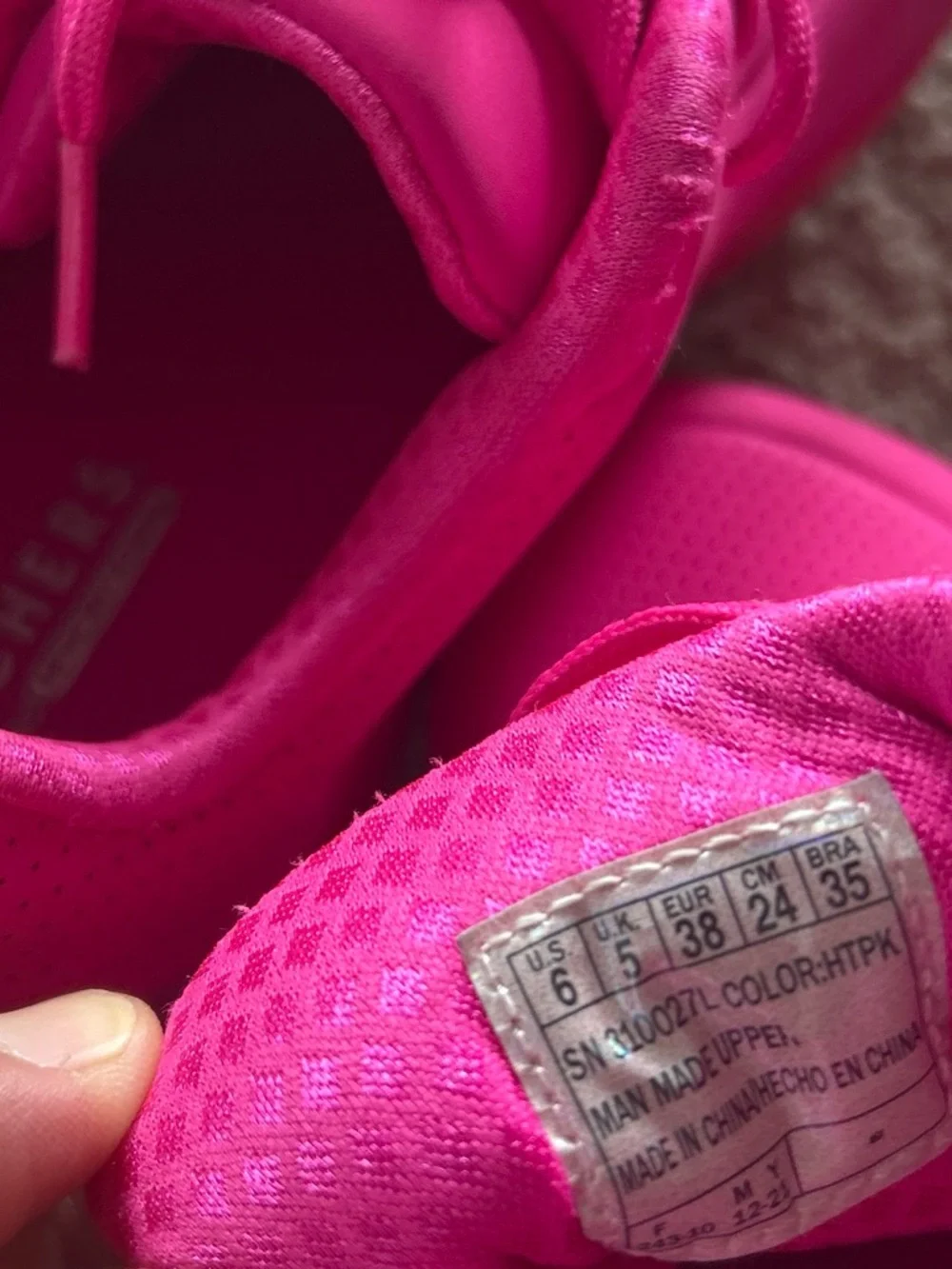 Skechers Women’s Hot Pink Athletic Sneakers